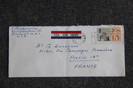 Lettre Des ETATS UNIS ( NEW YORK) Vers FRANCE - Lettres & Documents