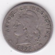 Argentine 20 Centavos 1897 KM# 36 - Argentine