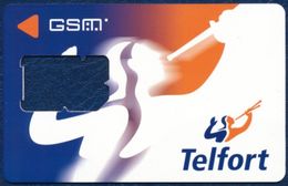 NETHERLANDS - HOLLAND - Pays-Bas - Niederlande - Olanda - Nederland TELFORT GSM (SIM) CARD USED FRAME - [3] Tarjetas Móvil, Prepagadas Y Recargos