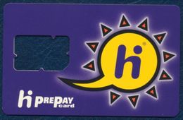 NETHERLANDS - HOLLAND - Pays-Bas - Niederlande - Olanda - Nederland HI VIOLET GSM (SIM) CARD USED FRAME - Cartes GSM, Prépayées Et Recharges