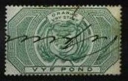 ORANGE FREE STATE, Revenues, Used, F/VF, Cat. £ 8 - Orange Free State (1868-1909)