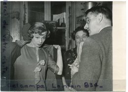 - Photo De Presse - Original, Jean ANOUILH, Dany ROBIN, Monelle VALENTIN, Film, 13-04-1951, TBE, Scans. - Famous People