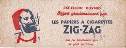 Buvard " ZIG-ZAG" Offert Par Les Papiers à Cigarettes....qui Ne Dénature Pas - Tobacco