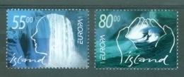 IJSLAND - Mi Nr 981/982 - Europa CEPT 2001 -  MNH** - Ungebraucht