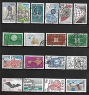 FRANCE   -    L O T   -  EUROPA    -   18 Oblitérés Différents - Collections