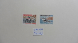 Monaco    : Aéroports Civils  :  2 Timbres  Neufs    :N°1736 /37 - Collections, Lots & Series