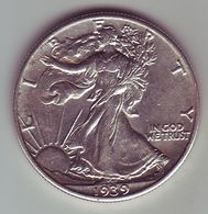 - USA - Etats Unis - Half Dollar Liberty 1939. - 1916-1947: Liberty Walking