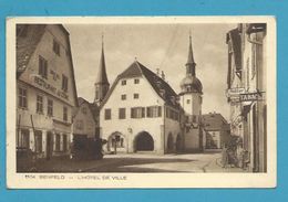 CPA 1104 - L'Hôtel De Ville BENFELD  67 - Benfeld