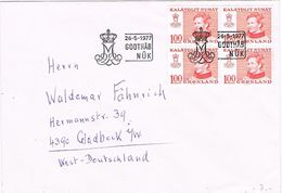27472. Carta GODTHAB NUK (Gronland) Groenlandia 1977 - Storia Postale