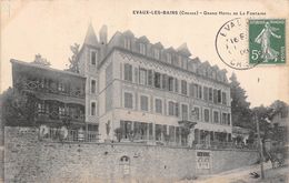 Evaux Les Bains        23       Grand Hôtel De La Fontaine           (voir Scan) - Evaux Les Bains