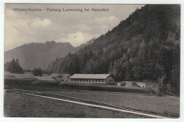 Suisse /Schweiz/Svizzera/Switzerland // Grisons //  Luziensteig Bei Maienfeld, Offiziers-Kantine - Maienfeld