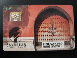 CINÉCARTE PATHÉ  - FAVEREAU CONSULTANTS 500 Ex - Kinokarten