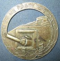 Insigne De Beret Ligne Maginot 1940 - 1939-45