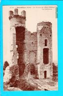 Cpa Carte Postale Ancienne   - Bressieux Ruines Du Chateau - Bressieux