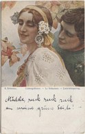 LIEBESGEFLUESTER-LOVE WHISPERING 1918 - S. Solonko Signed - Solomko, S.