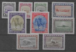Serie De Groenlandia Nº Yvert 10/18 ** - Unused Stamps