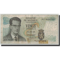 Billet, Belgique, 20 Francs, 1964, 1964-06-15, KM:138, B - 20 Franchi