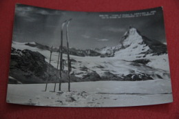 Breuil Cervinia Aosta La Cresta Del Furggen Ed Il Teodulo 1961 - Aosta