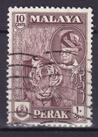 Malaya Perak 1957 Mi. 108    10c. TigerTigre - Perak