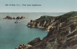 SARK Postcard View From Lighthouse - Unused Mint - Sark