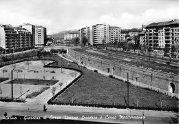 07287 "TORINO - GIARDINO DI C.SO U. SOVIETICA E C.SO MEDITERRANEO - SACAT" CART. ORIG. NON SPED. - Panoramic Views