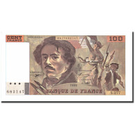 France, 100 Francs, 100 F 1978-1995 ''Delacroix'', 1995, 1995, SPL+ - 100 F 1978-1995 ''Delacroix''