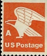 1978 USA (15c) Rate Change A - Eagle Booklet Stamp Sc#1736 Post Bird - 1941-80