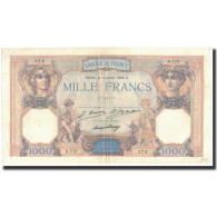 France, 1000 Francs, 1928-07-11, TTB, Fayette:37.2, KM:79a - 1 000 F 1927-1940 ''Cérès Et Mercure''