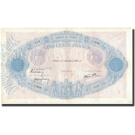 France, 500 Francs, 1939-12-07, TTB, Fayette:31.51, KM:88c - 500 F 1888-1940 ''Bleu Et Rose''