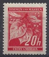 Germany (Bohmen Und Mahren) 1939-42 Lindenzweig (**) Mi.22 - Ungebraucht