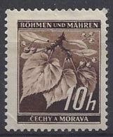 Germany (Bohmen Und Mahren) 1939-42 Lindenzweig (*) Mi.21 - Ungebraucht