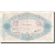 France, 500 Francs, 1938-05-19, TB, Fayette:31.11, KM:88c - 500 F 1888-1940 ''Bleu Et Rose''