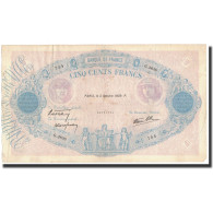 France, 500 Francs, 1939-10-05, TTB, Fayette:31.42, KM:88c - 500 F 1888-1940 ''Bleu Et Rose''