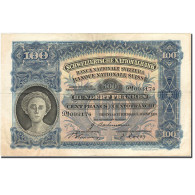 Billet, Suisse, 100 Franken, 1921-1928, 1939-08-03, KM:35i, TTB - Suisse