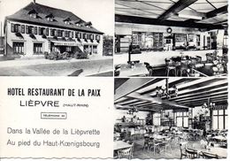 68 - LIEPVRE - Hôtel Restaurant De La Paix - Lot De 2 Cartes Neuves - Lièpvre