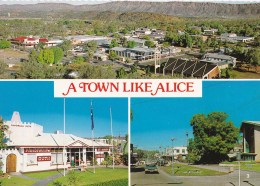 Australia - A Town Like Alice Springs Multiview, NT Unused - Alice Springs