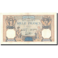 France, 1000 Francs, 1938-11-03, TTB+, Fayette:38.32, KM:90c - 1 000 F 1927-1940 ''Cérès Et Mercure''