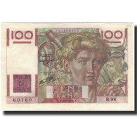 France, 100 Francs, 1946-10-03, SPL+, Fayette:28.9, KM:128a - 100 F 1945-1954 ''Jeune Paysan''