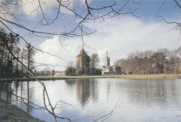 Enghien -  L'étang Du Miroir (vue D'hiver) - Edingen