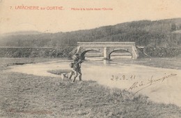 Lavacherie Sur Ourthe-pêche à La Truite 1911 - Recto Relais Lavacherie - Sainte-Ode