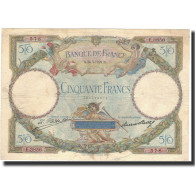 France, 50 Francs, 1929-03-26, TTB, Fayette:15.3, KM:77a - 50 F 1927-1934 ''Luc Olivier Merson''