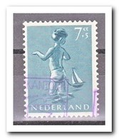 Nederland 1954, Gestempeld USED, 651 P1, Children Stamps - Plaatfouten En Curiosa