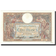 France, 100 Francs, 1933-12-14, TTB+, Fayette:24.12, KM:78c - 50 F 1927-1934 ''Luc Olivier Merson''