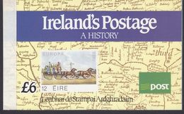 Ireland 1990 Ireland's Postage A History Booklet ** Mnh (37565) - Booklets