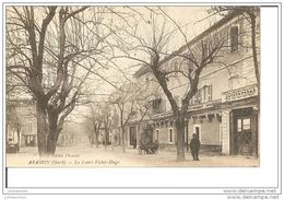 30 ARAMON LE COURS VICTOR HUGO CPA BON ETAT - Aramon