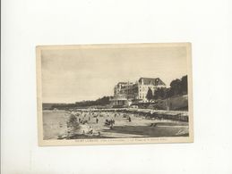 35/ CPA A - Saint Lunaire - La Plage Et Le Grand Hotel - Saint-Lunaire