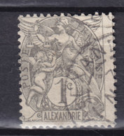 Alexandria 1902 Mi. 16    1c. Blanc - Used Stamps