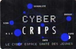 CARTE D'ENTREPRISE  CYBER CRIPS  Cyber Espace  *SEXUALITE *DROGUE *SIDA  *MST *INFO *EXPO - Autres & Non Classés
