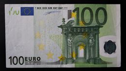 EURO . 100 Euro 2002 Duisenberg F002 N Austria - 100 Euro