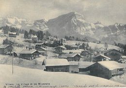 CPA / Suisse . Villars-Chesières / OLLON / Le Village Et Les Muverans - Villars-les-Moines